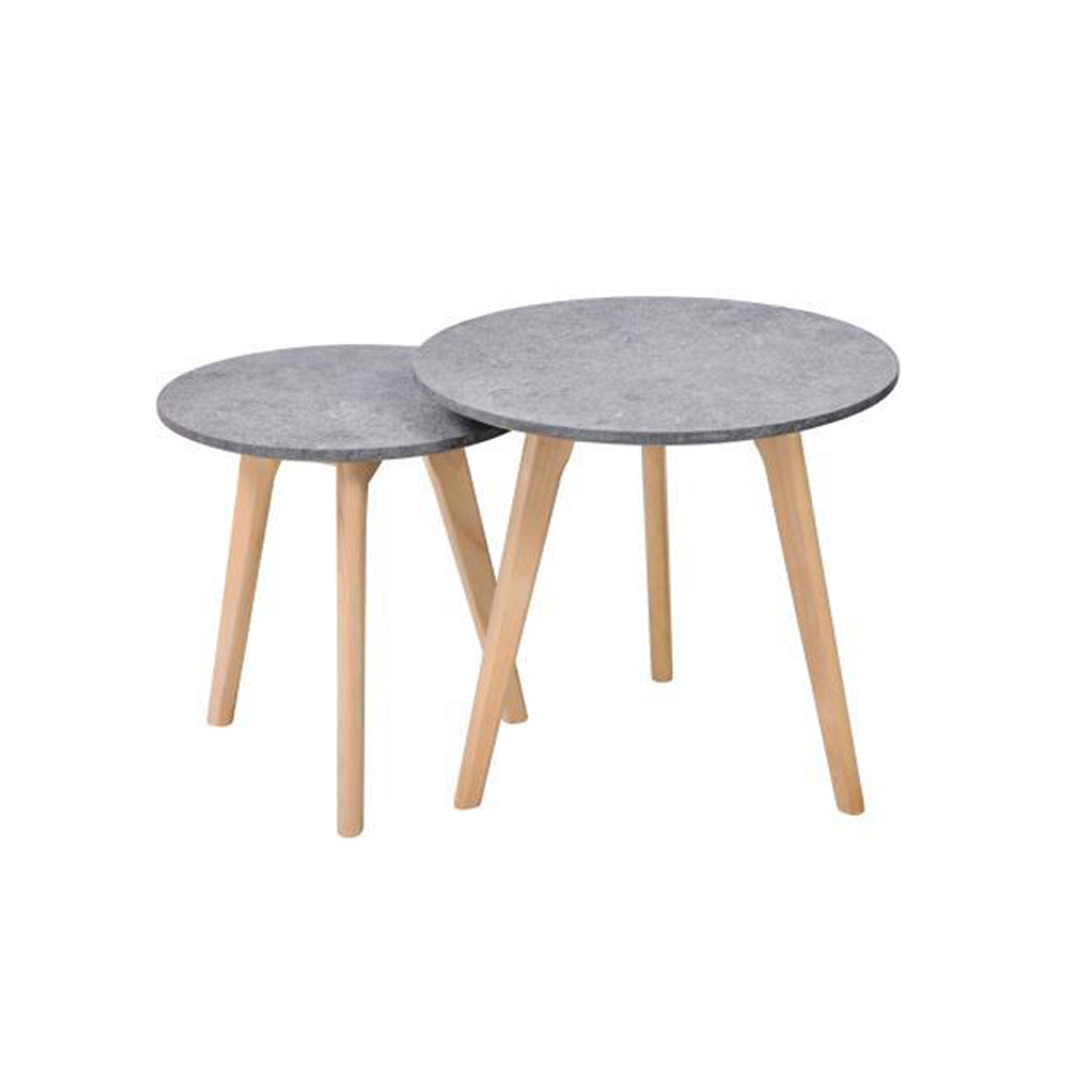 MDF Round Tabletop Small Side Table DT-M20