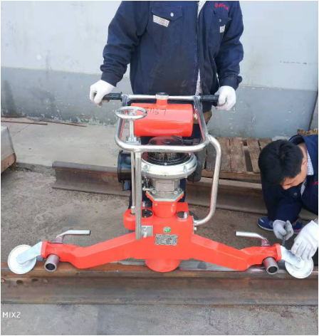 Petrol rail fine grinder rail profile grinding machine