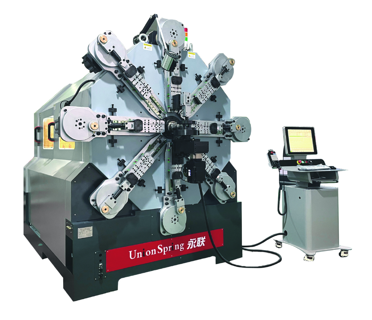1260 CNC1260 CNC Camless Spring Machine for metal wire forming bending Camless Spring Machine for metal wire forming bending
