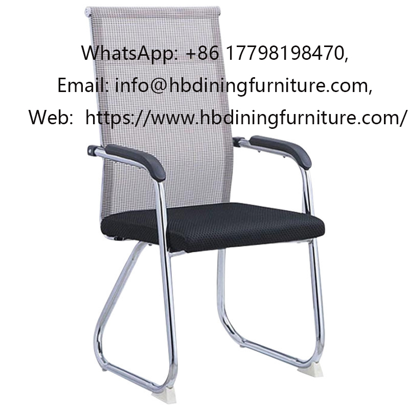 Black Commercial Staff Swivel Iron legsOffice Chairs