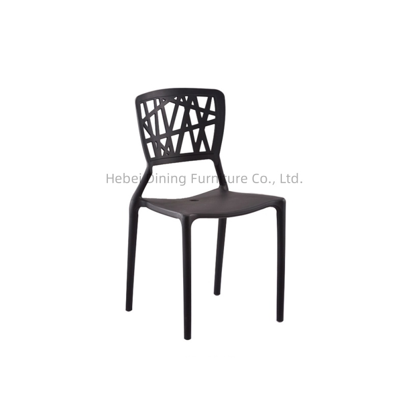 Colorful Hollow Plastic Dining Chair DC-N03