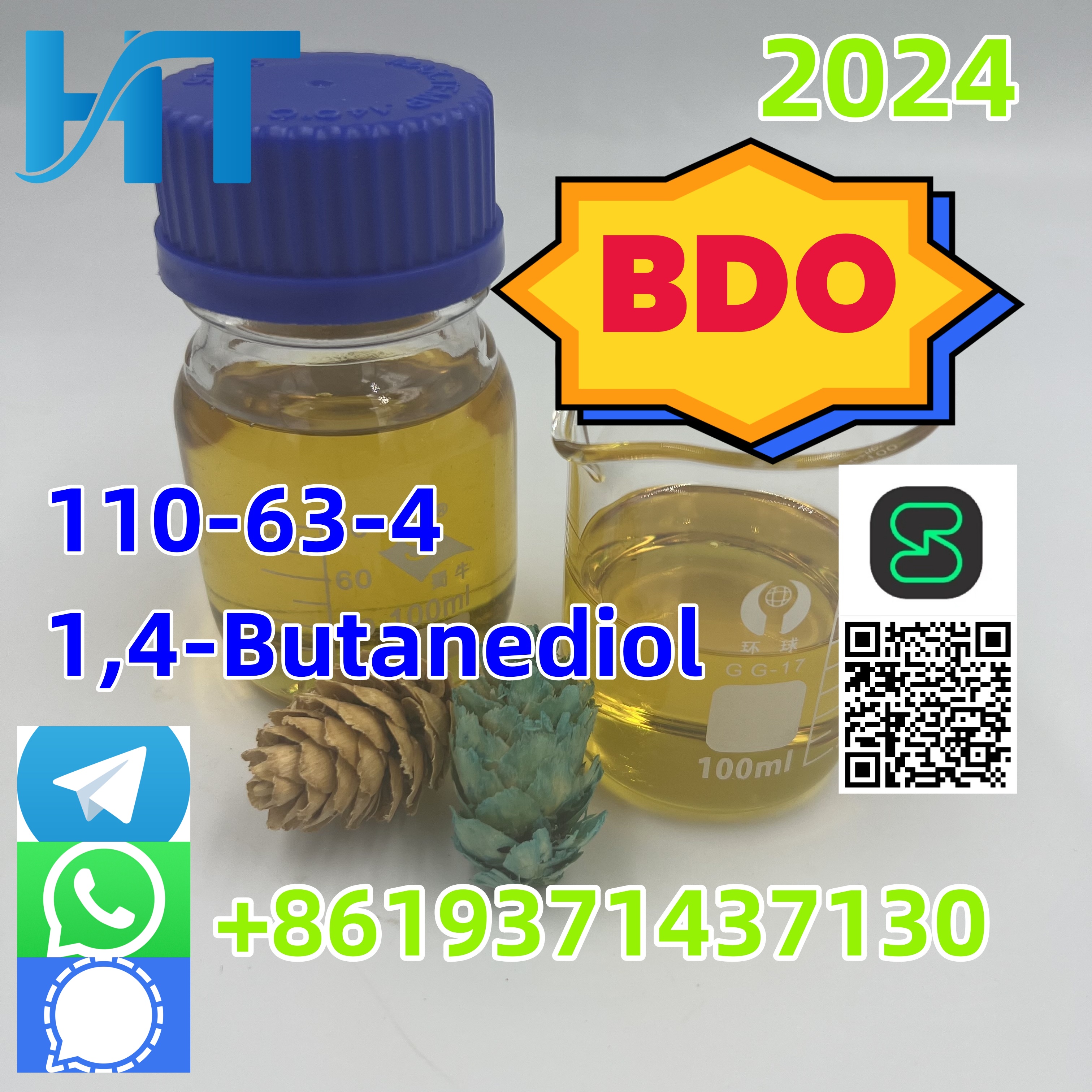 99% purity CAS110-63-4 1,4-Butanediol BDO