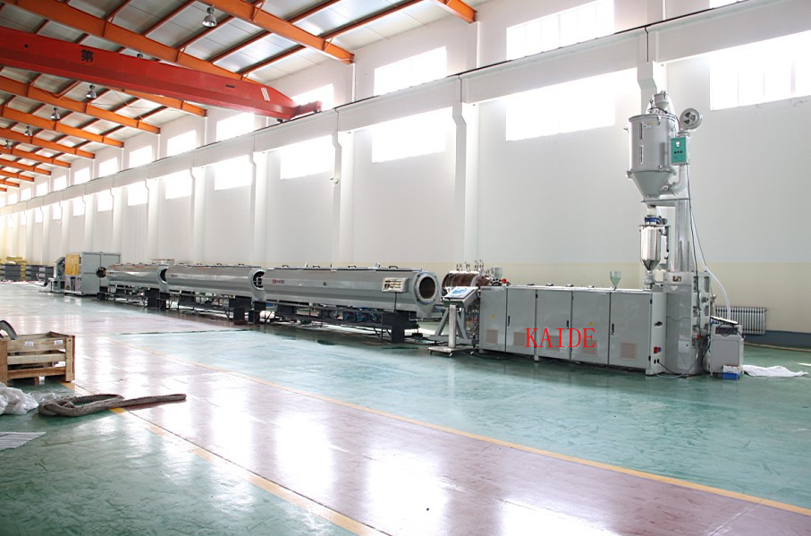 HDPE water/gas pipe extrusion machine