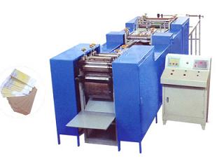 3.7 KW 5000pcs / h seasickness paper bags making machine quotation with display LCD
