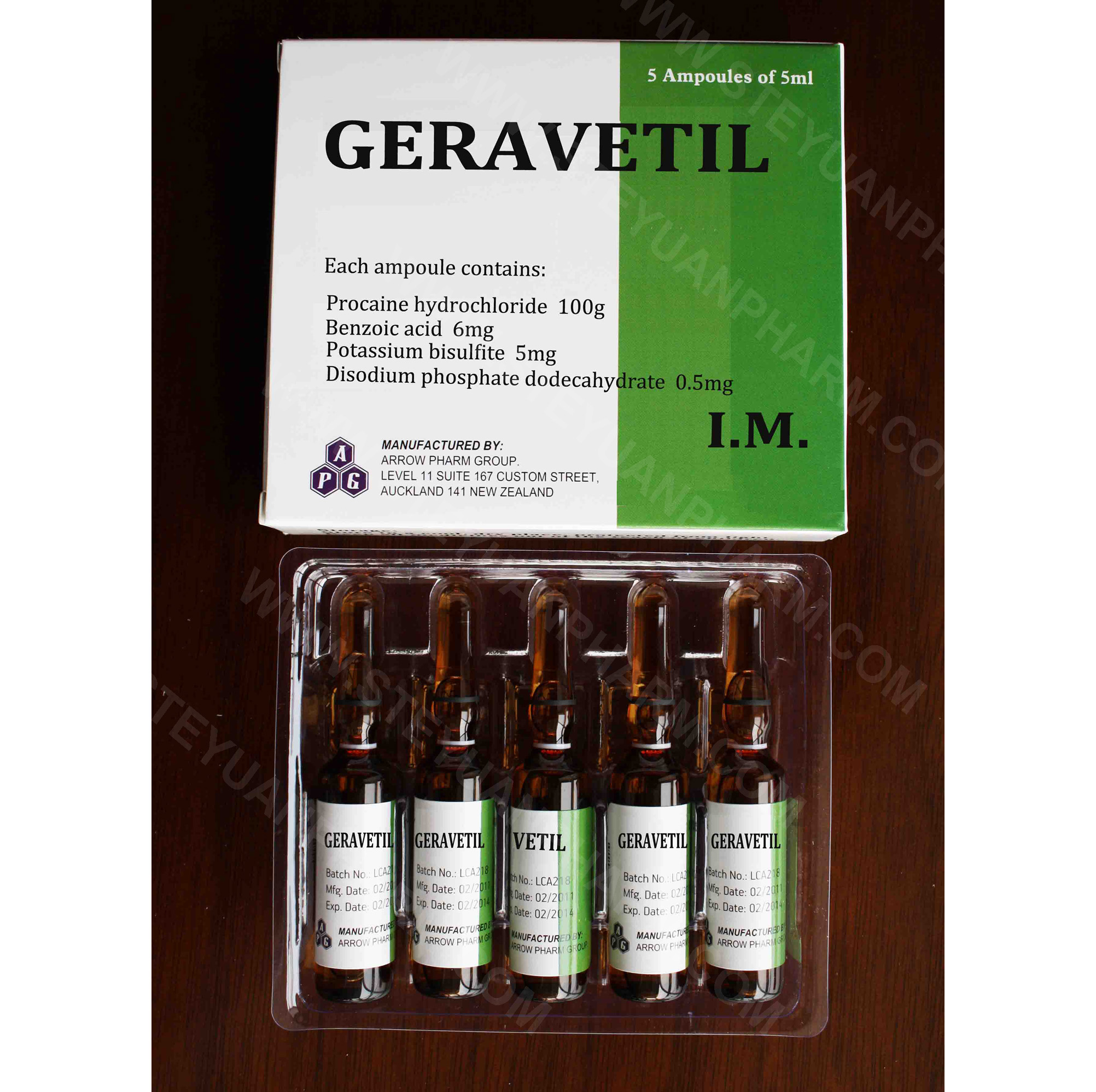 Geravetil  injection