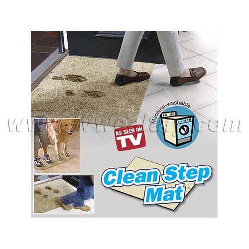 Коврик для вытирания ног Clean Step Mat