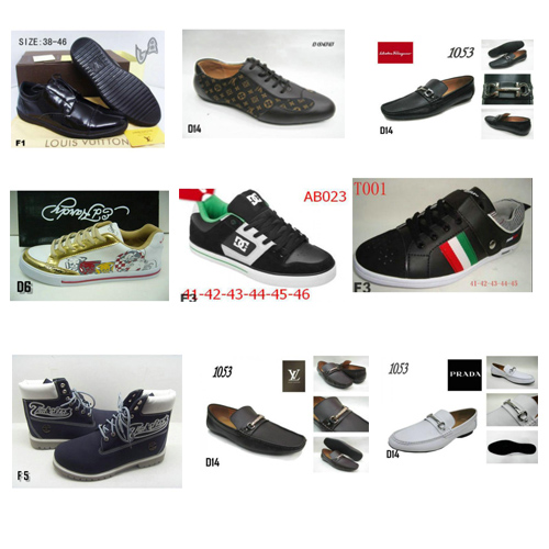 Top quality branded men's shoes such as Timberland Tommy Hilfiger Tory Burch Versace ect