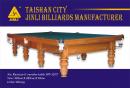Taishan Jinli Billiards Tables Manufacturer