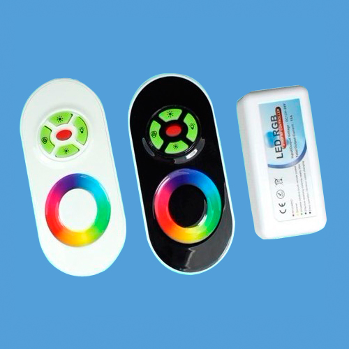 RF touch remote RGB LED controllers