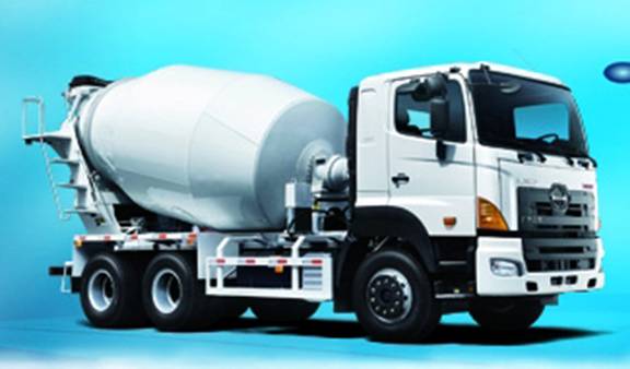 hino 9cbm concrete mixer truck 6x4