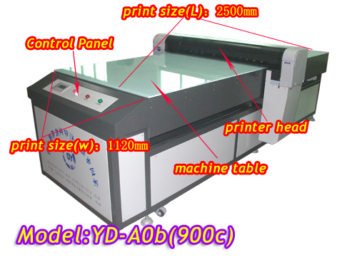 large format flatbed printer