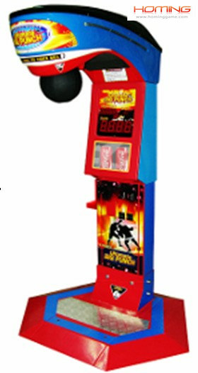 Ultimate Big punch game machine(outfit Coca cola) HomingGame-COM-050