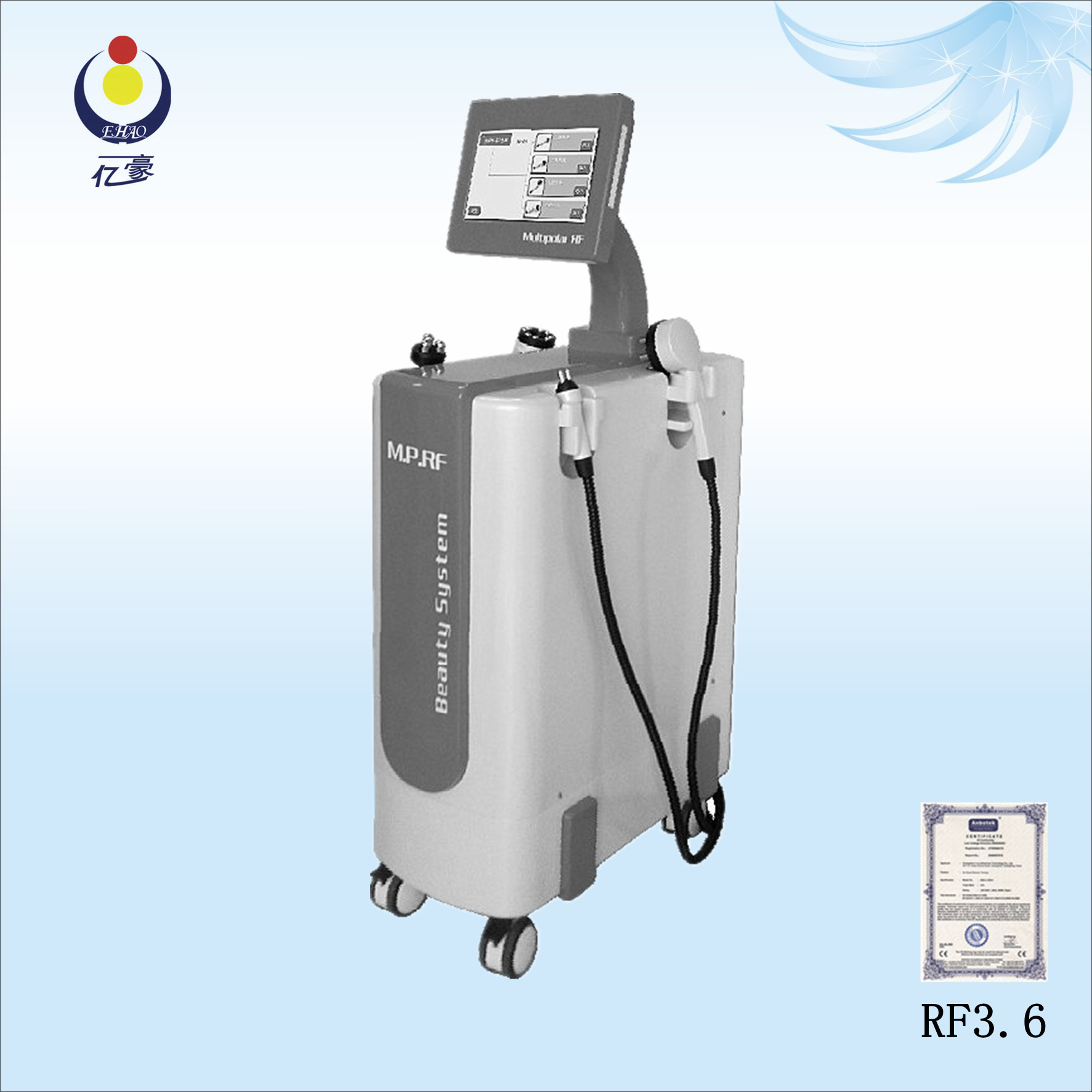 Hot sell RF3.6 Vacuum Multi-polar RF Machine(Factory)