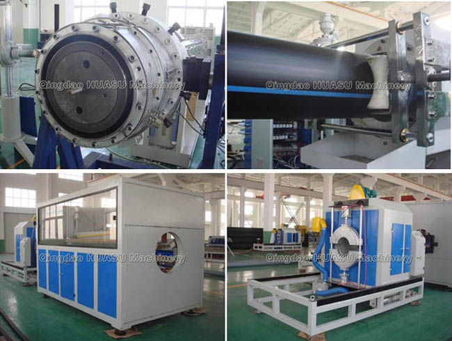 PE Gas/Water Supply Pipe Extrusion Line