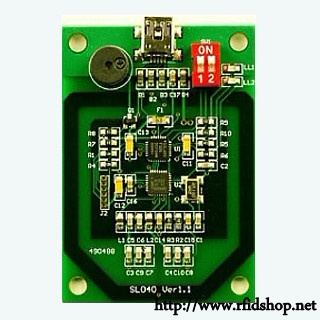 High Frequency RFID Module with USB Keyboard Emulation and 13.56MHz Frequency, UID Read Only 