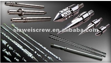  screw barrel assembly parts injection screw tips