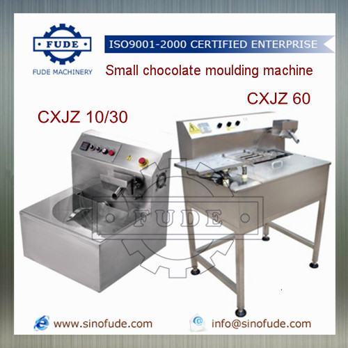 Small chocolate moulding machine