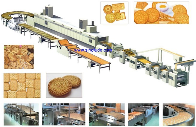 AUTOMATIC MULTI-FUNCTION BISCUIT PRODUCTION LINE