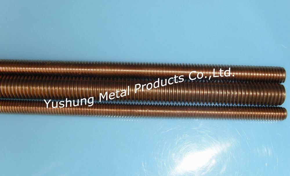 silicon bronze threded rod