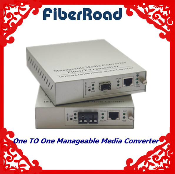One TO One Manageable Media Converter 