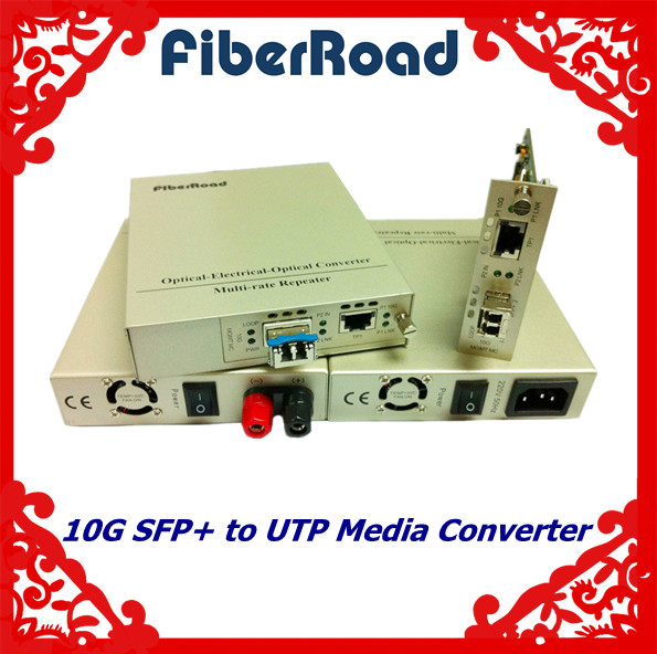 10G SFP+ to UTP Media Converter
