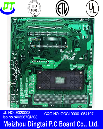 Материал FR4 4 слоя бессвинцовое hasl PCB с ul/ETL сертификации Шэньчжэнь Китай