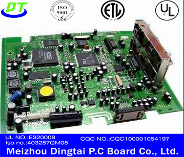 gold immersion prototype pcb board&fast pcb with UL/RoHS certification shenzhen