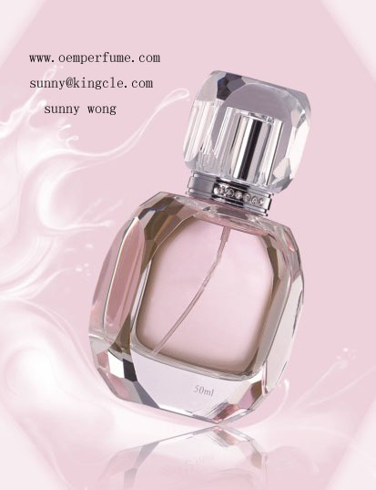 high class glass beauty perfume bottle