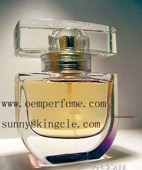 classic style glass perfume bottle