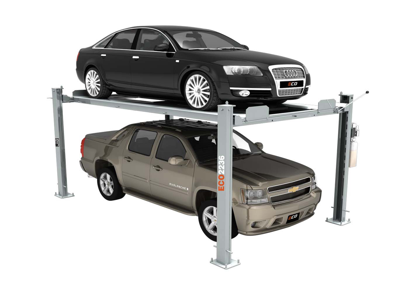 two post vehicle service lift
