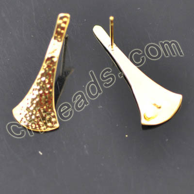 metal Eiffel Tower ear stud wholesale from China beads factory