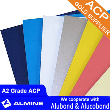 Outdoor/Indoor A2 Fireproof Aluminum Composite Panel 