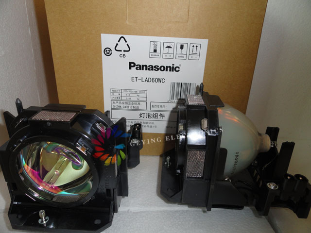 Panasonic D6000 FD600 6300 PT-D5000 D6000 ET-LAD60W Projector Lamp