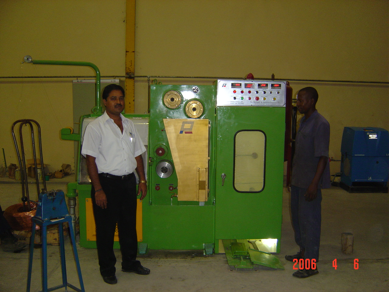 Fine Wire Machine with annealer