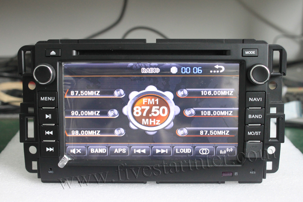 2 din car dvd head unit for GMC with GPS,DVD,Bluetooth