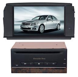 Car Mercedes_Benz C200 TFT-LCD Entertainment System with BT GPS
