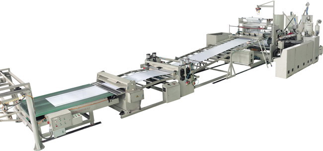 ABS single, multi-layer composite plate production line