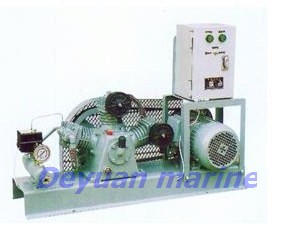 marine air cooling piston type air compressor