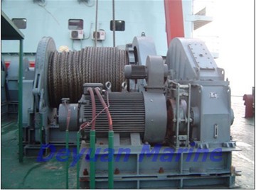 60KN Hydraulic anchor windlass and mooring winch