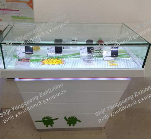 Mobile Display Cabinet