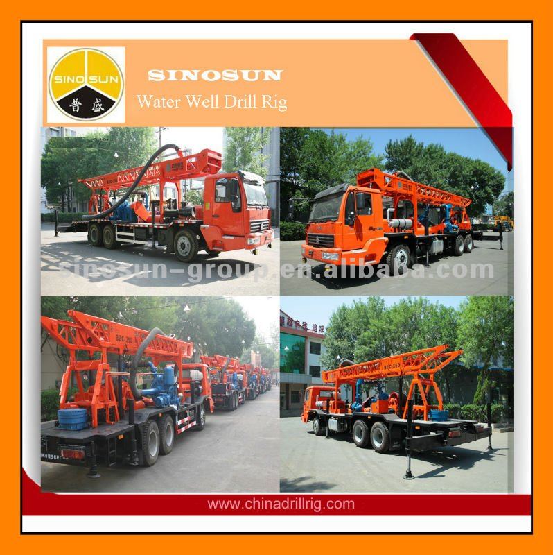 BZC350D Water Well Drilling Rig (Depth300m)