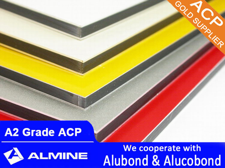 Outdoor/Indoor A2 Fireproof Aluminum Composite Panel