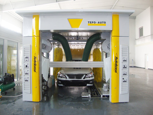 德宝隧道式洗车机打开了印度市场