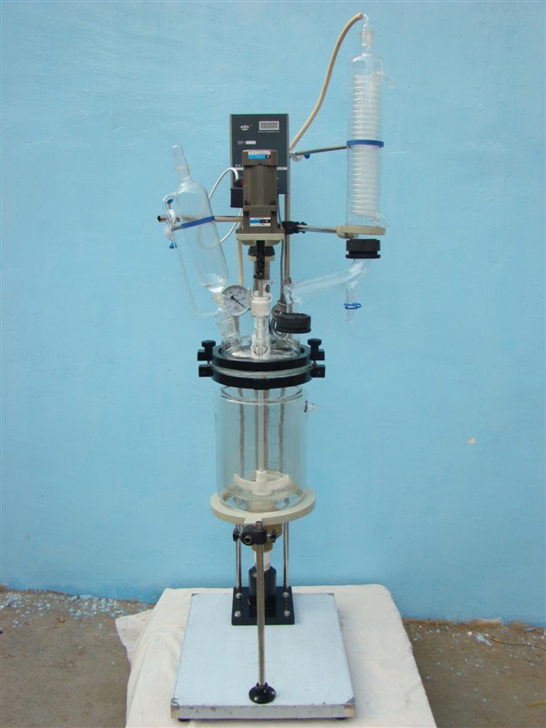 3L Jacketed Glass Reactor 