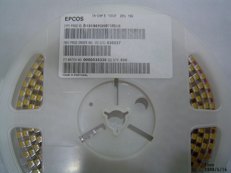 Sell EPCOS all series capacitors electronic components IC semiconductor
