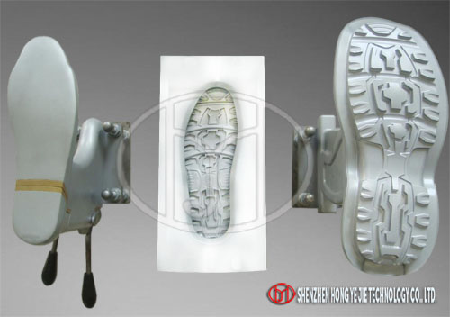 Shoe soles mold making silicone