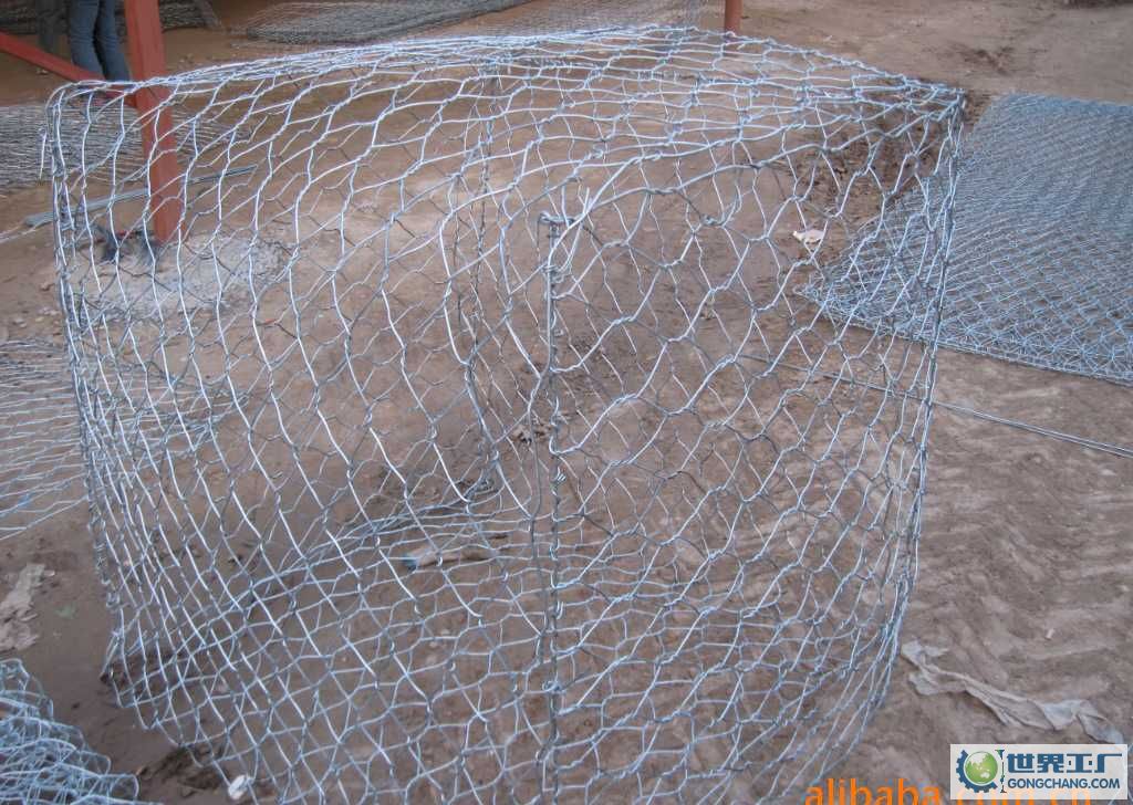 Galvanized wire gabion 