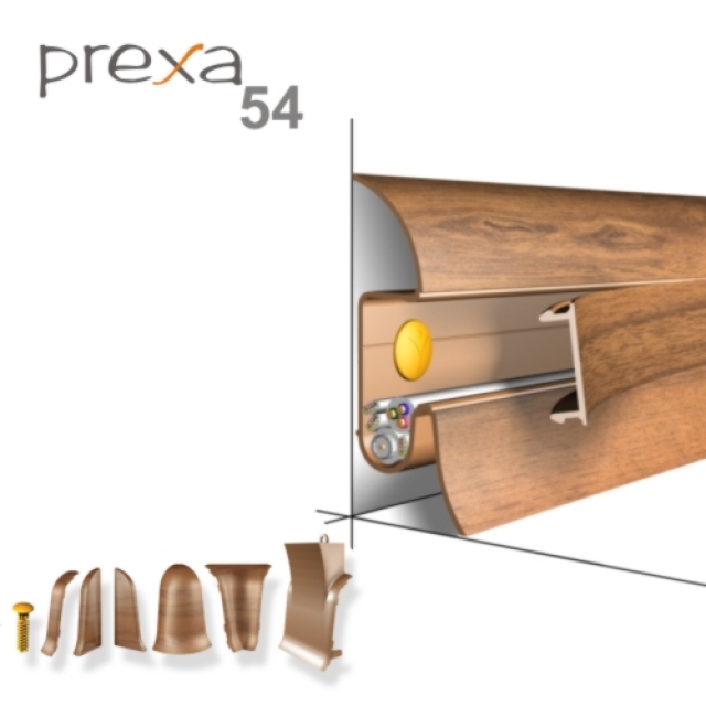pvc 踢脚线--Prexa54