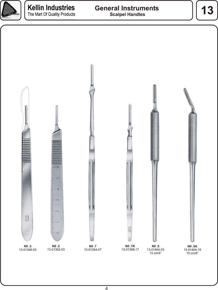 Fine Quality Surgical Scalpel Handles