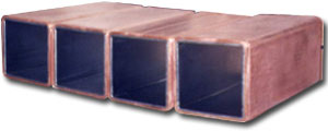 Copper mould for ccm